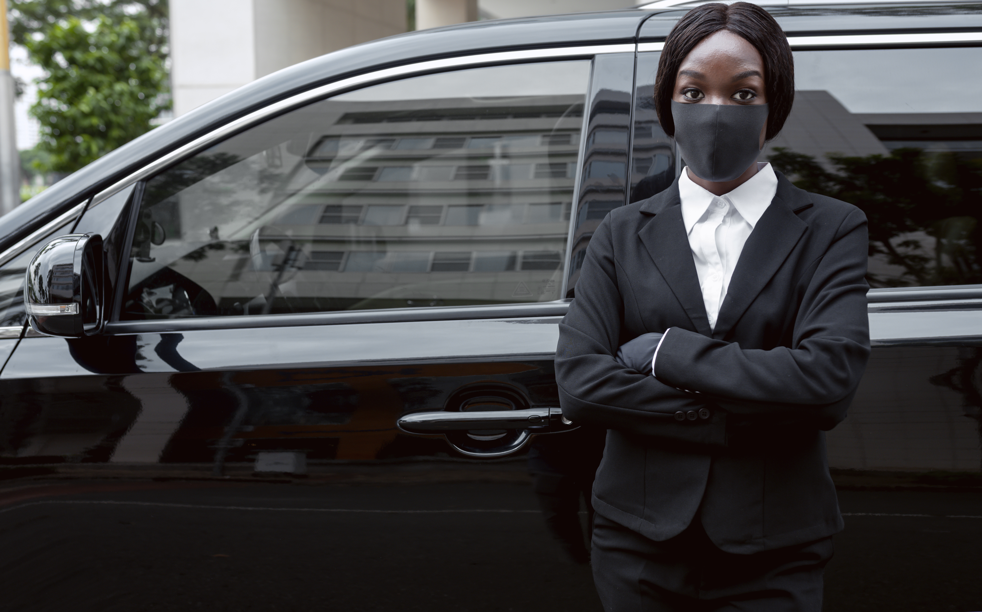 Equipe de segurança em Maputo